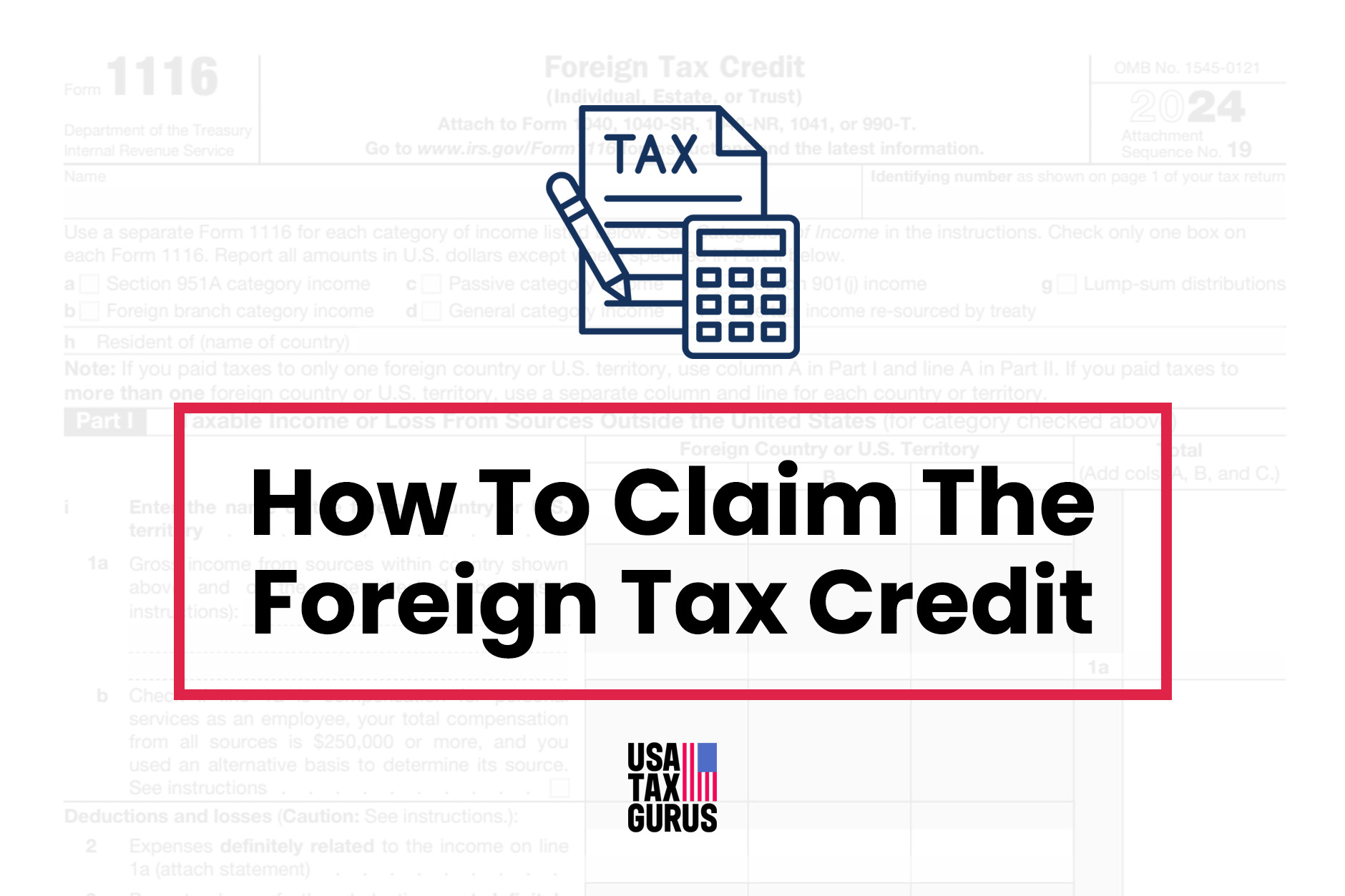 IRS Form 1116